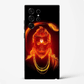 Hanuman Fire Aura Limited Edition Divine Glass Phone Cover for Samsung Galaxy S22 Ultra - DHARM IT PRIVATE LIMITED