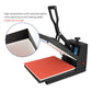 Heavy Duty 15x15 Inch Heat Press Machine | Digital LCD Display | DIY T-Shirt Printing - Mypcwala