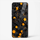HexaTech Grid Futuristic Pattern Premium Glass Phone Cover for Samsung Galaxy S25 - DHARM IT PRIVATE LIMITED