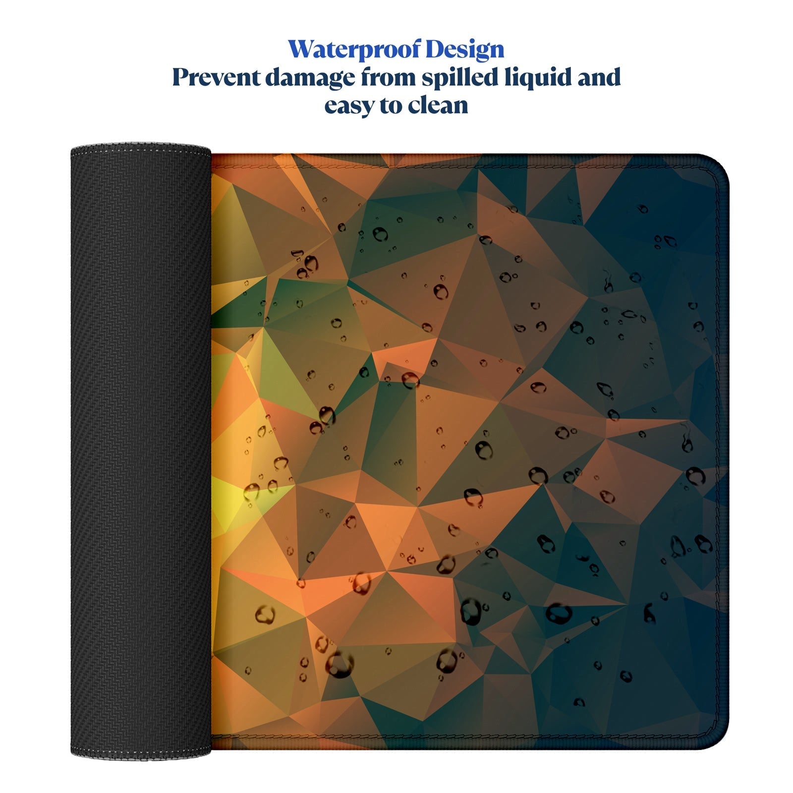 Large Extended Mouse Pad – Non - Slip Rubber Base, Desk Mat for Office, Gaming & Workstation - Mypcwala