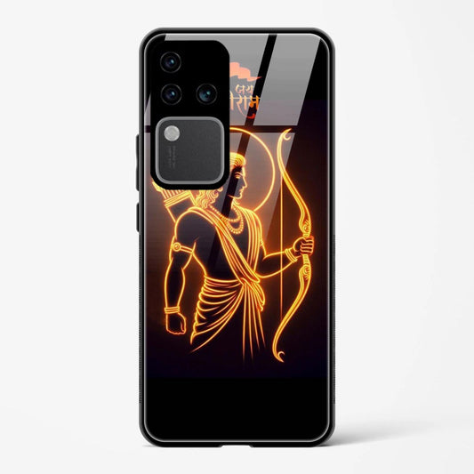 Lord Ram Design Printed Hard Back Cover Compatible with Vivo V30 Pro 5G Attractive and Uniquely Crafted Smartphone Case - Mypcwala