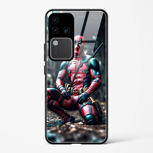 Marvel Hero Deadpool Design Printed Hard Back Cover Compatible with Vivo V30 Pro 5G Attractive and Uniquely Crafted Smartphone Case - Mypcwala