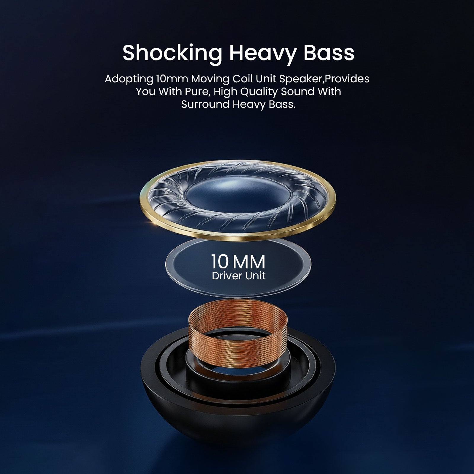 MY PC WALA Type - C Earphones with Microphone | Wired in - Ear USB - C Headphones | High - Bass Stereo Sound, Noise - Isolation, Tangle - Free Cable, Metallic Grey - Mypcwala