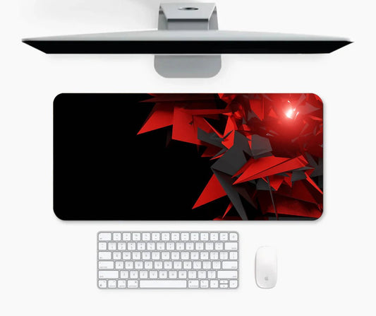 Mypcwala - Abstract Futuristic Gaming desk mat - Mypcwala