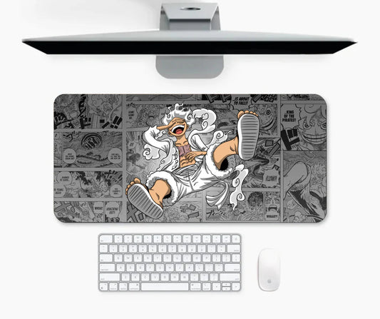 Mypcwala - Anime uffy Gear 5 Kualitas desk mat - Mypcwala