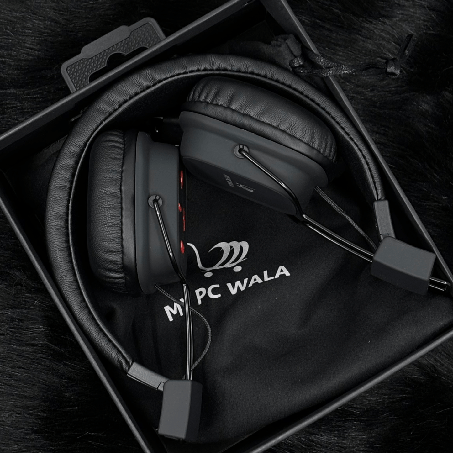 Mypcwala On - Brand Headphones - MP300 Wireless Sound, Lightweight & Durable Design - Mypcwala