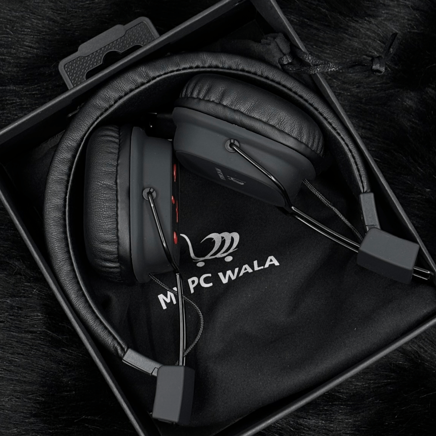Mypcwala On - Brand Headphones - MP300 Wireless Sound, Lightweight & Durable Design - Mypcwala