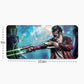 Mypcwala - Peter Quill Weapon Guardians Of The Galaxy Star desk mat - Mypcwala
