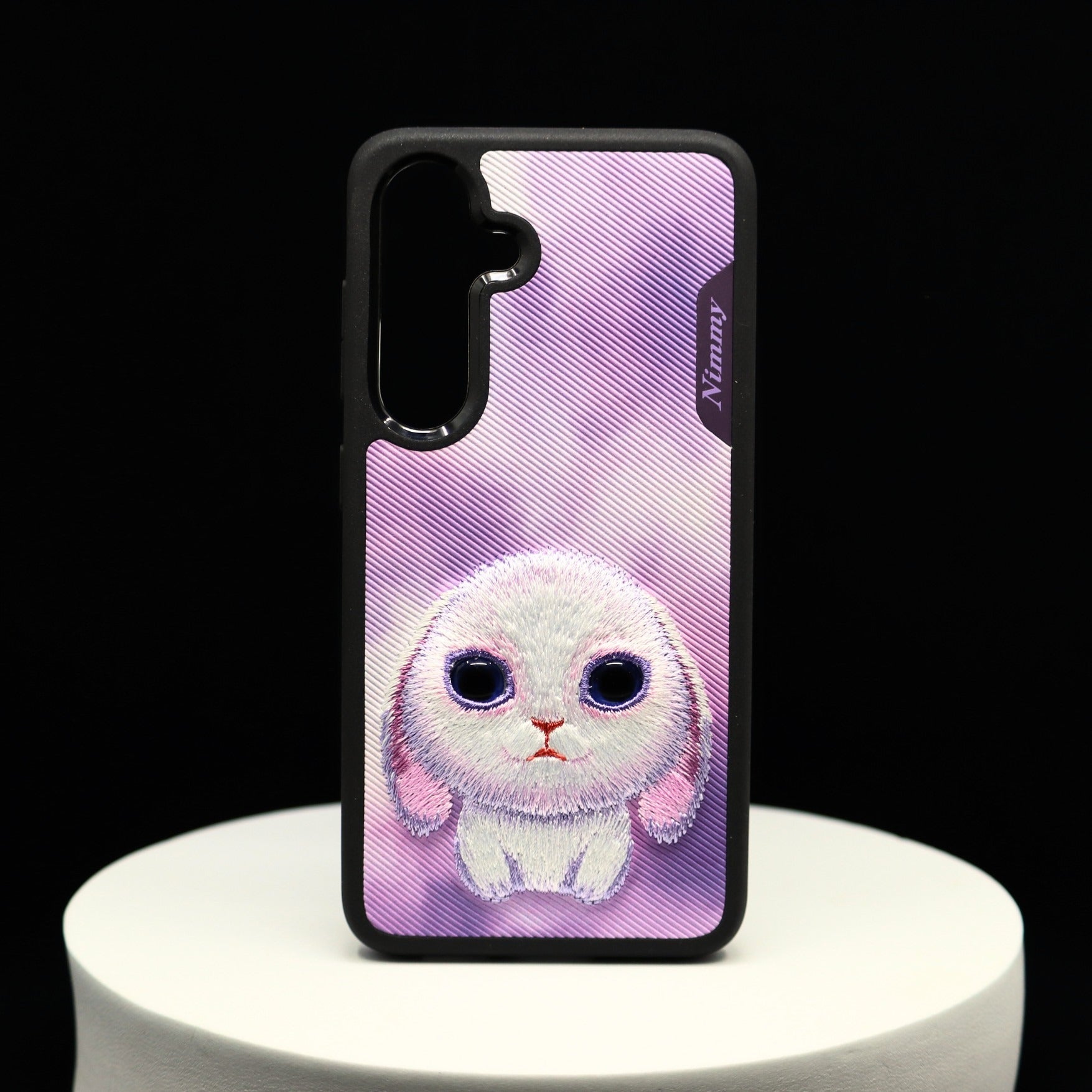 Nimmy Premium Big Eyes Black Border Back Case for Galaxy S24 - Mypcwala
