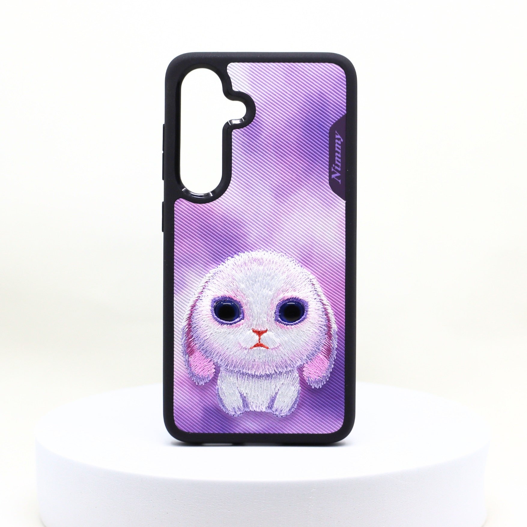 Nimmy Premium Big Eyes Black Border Back Case for Galaxy S24 - Mypcwala