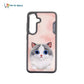 Nimmy Premium Big Eyes Cute Cat Back Case for Galaxy S24 - Mypcwala