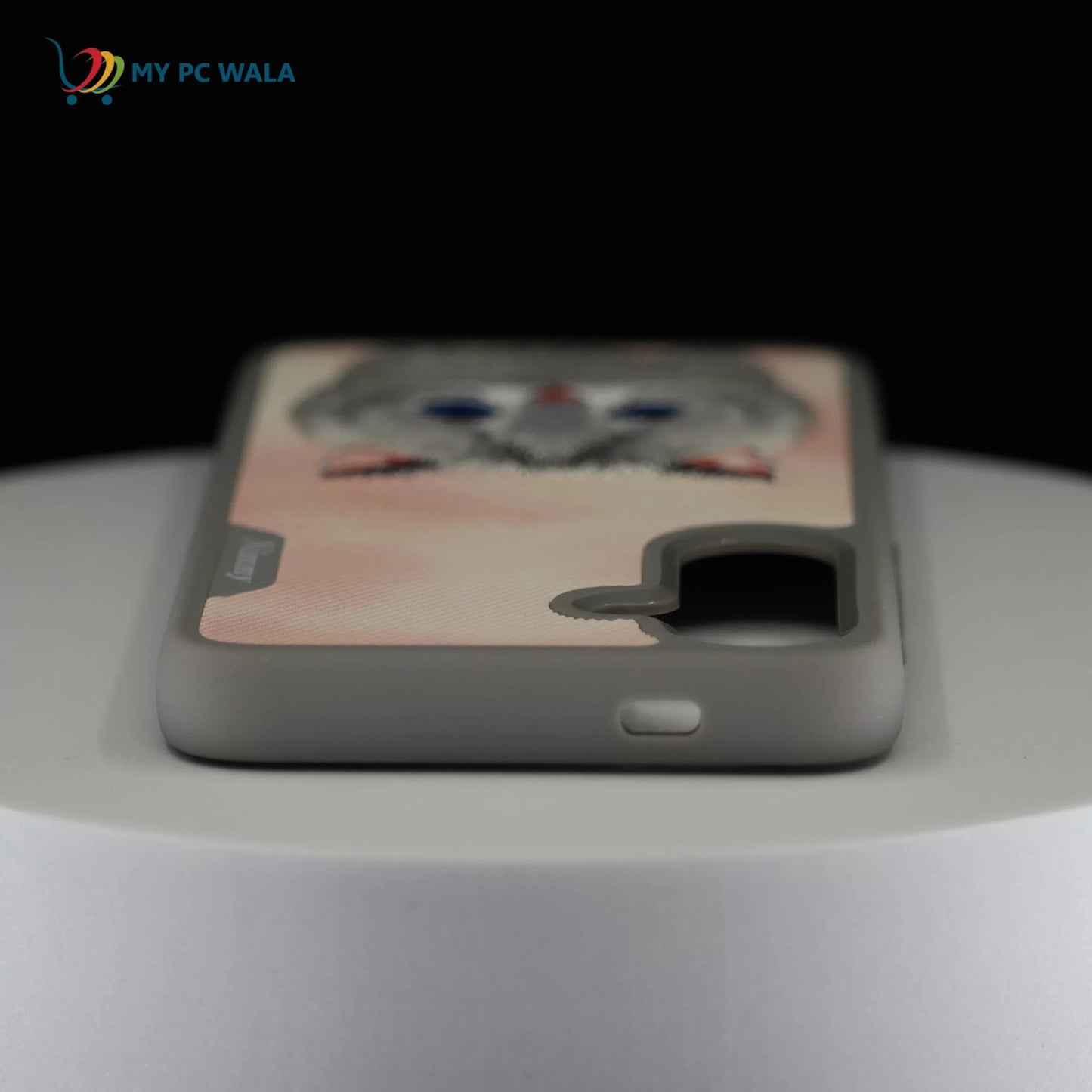 Nimmy Premium Big Eyes Cute Cat Back Case for Galaxy S24 - Mypcwala