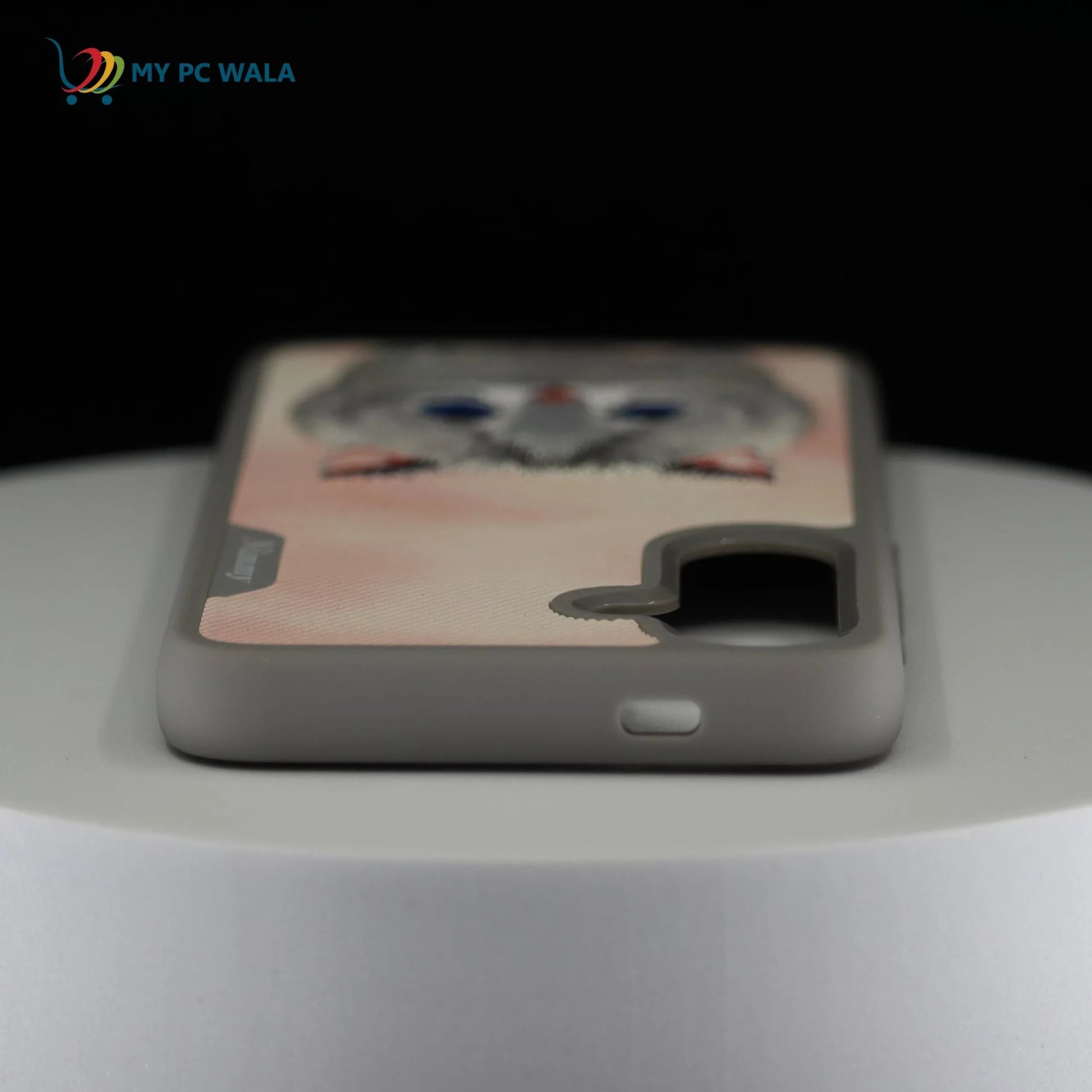 Nimmy Premium Big Eyes Cute Cat Back Case for Galaxy S24 - Mypcwala