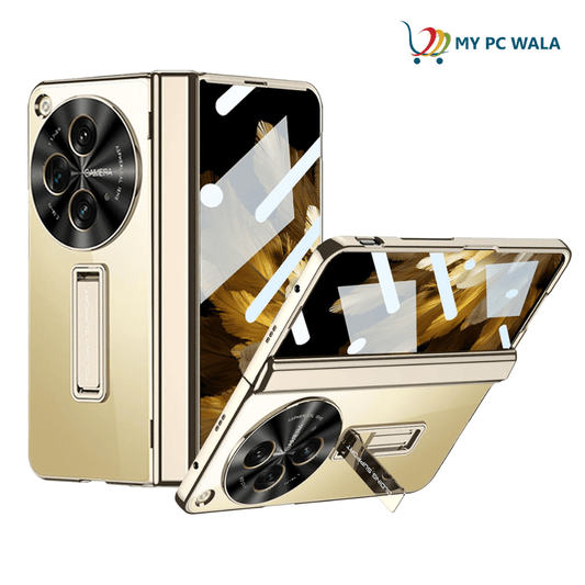 Oneplus Open 5g Electroplated Case/Cover with Back Screen Protector - Mypcwala