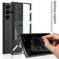 Polycarbonate Transparent Slim Back Case/Cover With Kick Stand For Samsung Galaxy S23 Ultra 5G Case Cover - Mypcwala