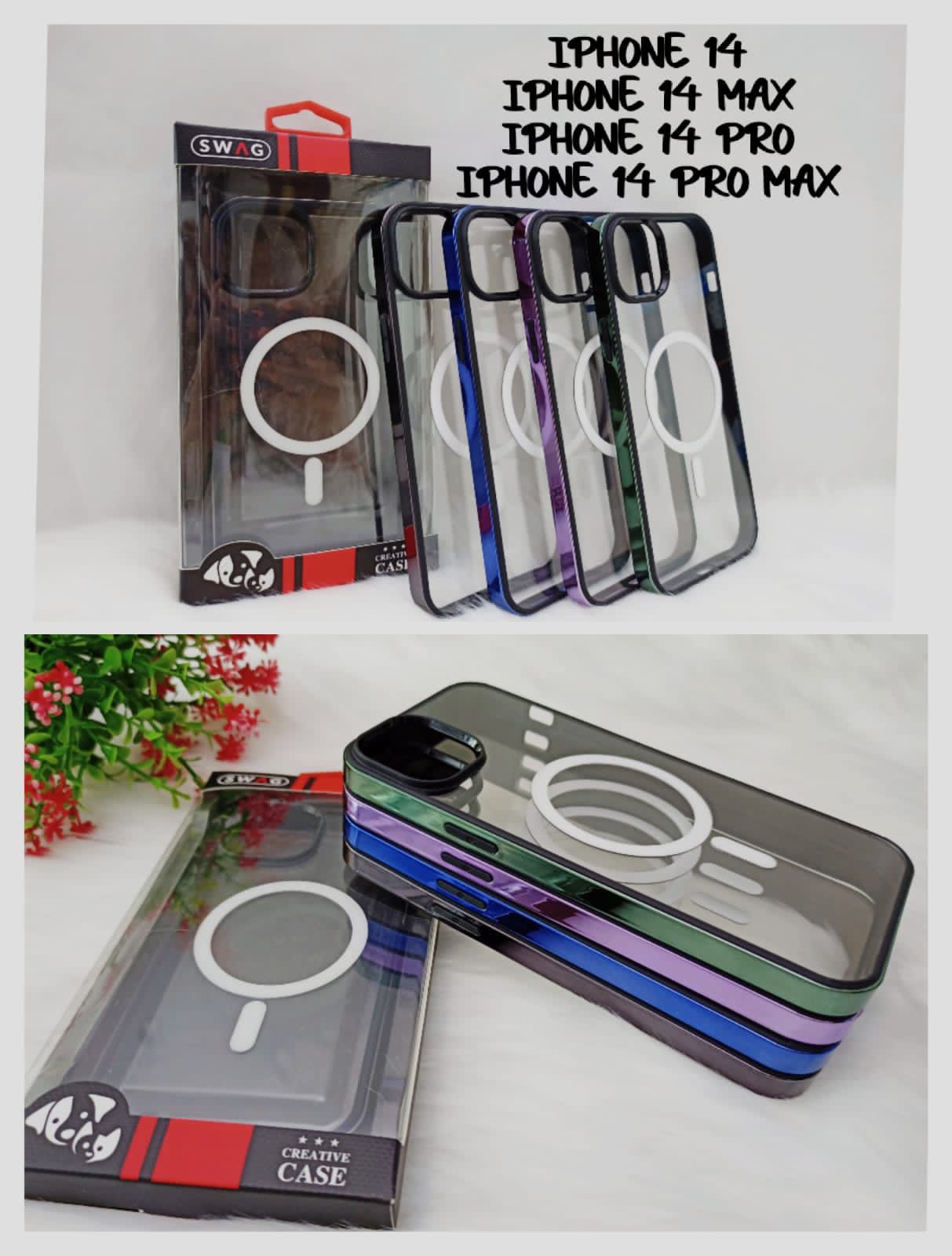 Premium Apple Ring MagSafe Case for iPhone 14 Pro - Mypcwala