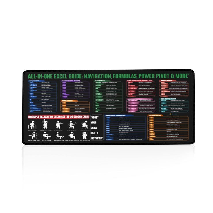 Premium Desk Mat 80 x 30 cm – Anti - Slip Extended Mouse Pad | Smooth Surface for Office, Gaming & Study Setup - DHARM IT PRIVATE LIMITED