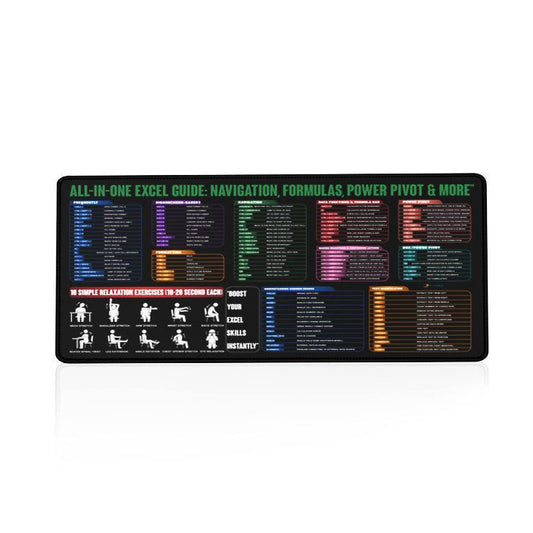 Premium Desk Mat 80 x 30 cm – Anti - Slip Extended Mouse Pad | Smooth Surface for Office, Gaming & Study Setup - DHARM IT PRIVATE LIMITED