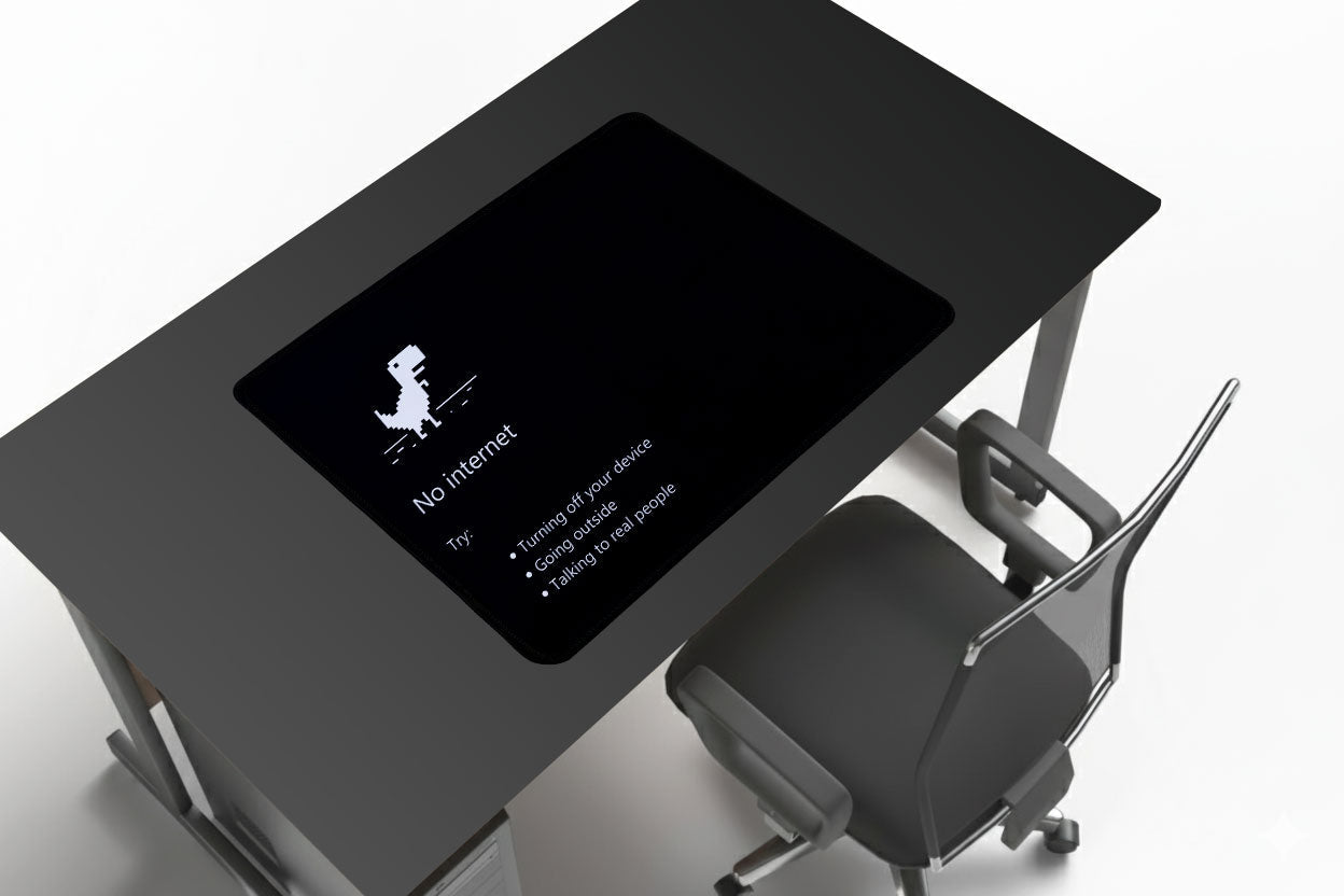 Premium Laptop Desk Mat – Smooth Surface, Anti - Slip & Durable - DHARM IT PRIVATE LIMITED