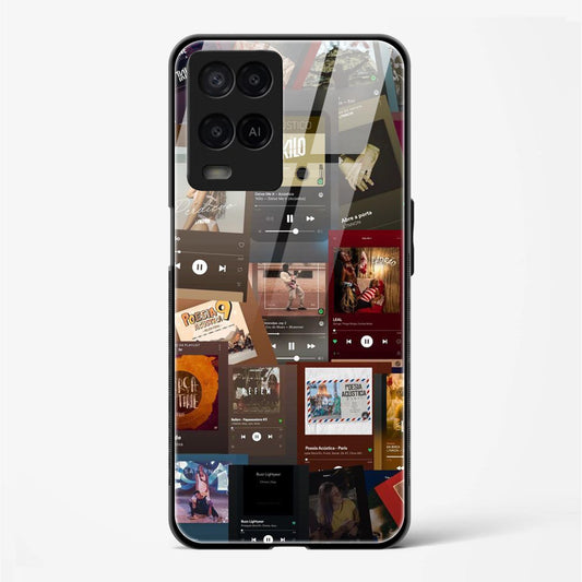 Printed Back Glass Cover for Compatible with Oppo A54 Attractive and Uniquely Crafted Smartphone Case - Mypcwala