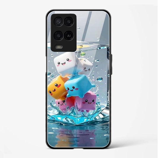 Printed Back Glass Cover for Compatible with Oppo A54 Attractive and Uniquely Crafted Smartphone Case - Mypcwala