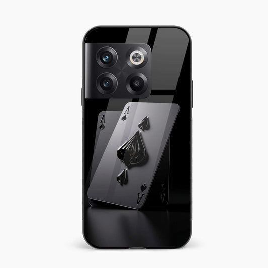 Printed Tempered Glass Back Cover Compatible with OnePlus 10T - Ikka A Design Glass Case - Mypcwala