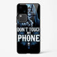 Printed Tempered Glass Back Cover Compatible with Vivo V30 5G - Don't Touch My Phone Design Follow Your Dreams Real Glass case - DHARM IT PRIVATE LIMITED