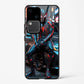 Printed Tempered Glass Back Cover Compatible with Vivo V30 5G - Marvel Hero Spiderman Design Follow Your Dreams Real Glass case - DHARM IT PRIVATE LIMITED