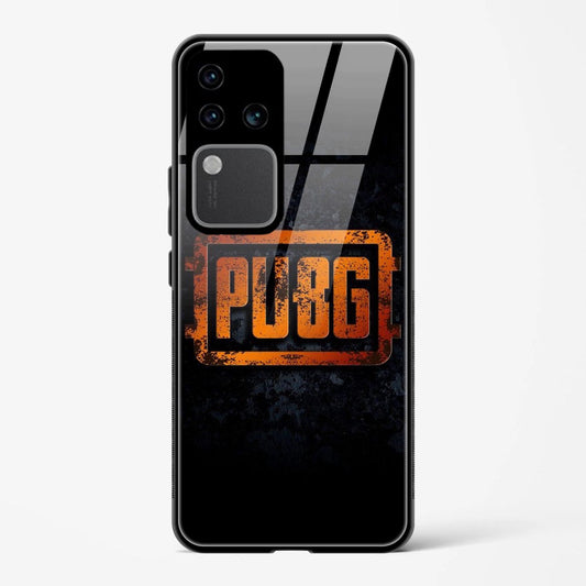 PUBG Logo Design Printed Hard Back Cover Compatible with Vivo V30 Pro 5G Attractive and Uniquely Crafted Smartphone Case - Mypcwala