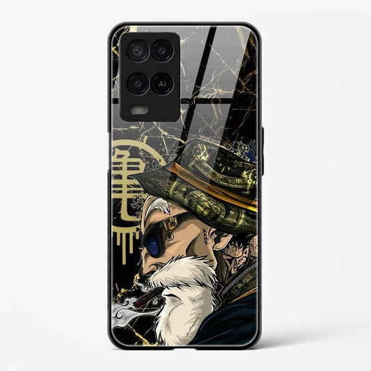 Smoking Man Printed Back Glass Cover for Compatible with Oppo A54 Attractive and Uniquely Crafted Smartphone Case - Mypcwala