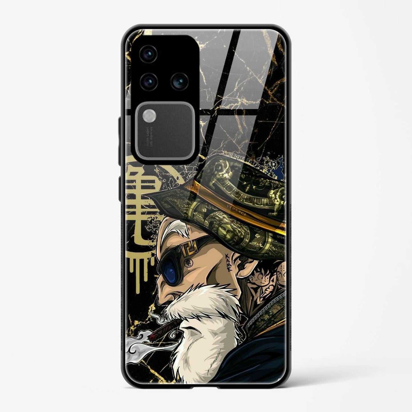 Smoking Man Printed Design Hard Back Cover Compatible with Vivo V30 Pro 5G Attractive and Uniquely Crafted Smartphone Case - Mypcwala