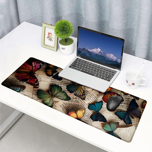 Strich Butterfly Dreams Mouse Pad – Large Extended Desk Mat for Gaming & Office (L, XL, XXL) - Mypcwala
