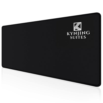 Strich Custom Logo Mouse Pad – Professional Black Desk Mat with Branding (L, XL, XXL) - Mypcwala