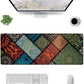 Strich Mandala Pattern Mouse Pad – Large Extended Desk Mat for Gaming & Office (L, XL, XXL) - Mypcwala
