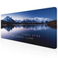 The Best View – Mountain Landscape Stitched Desk Mat | Large Gaming & Office Mouse Pad | Non - Slip Rubber Base | Extended Desk Mat for Laptop & Keyboard - Mypcwala