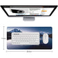 The Best View – Mountain Landscape Stitched Desk Mat | Large Gaming & Office Mouse Pad | Non - Slip Rubber Base | Extended Desk Mat for Laptop & Keyboard - Mypcwala