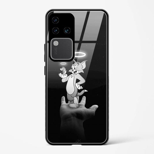 Tom & Jerry Design Printed Hard Back Cover Compatible with Vivo V30 Pro 5G Attractive and Uniquely Crafted Smartphone Case - Mypcwala